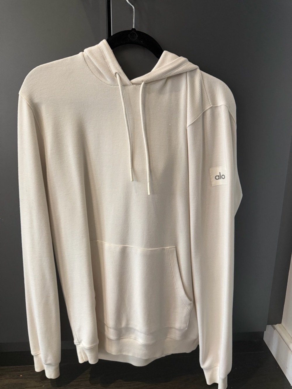 Alo Waffle Knit Hoodie